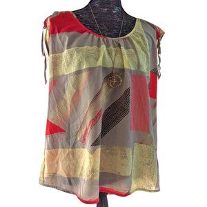 DNKY Jeans short sleeve top XL